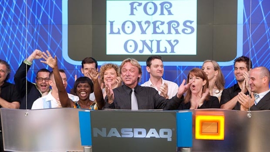 Photo Flash: FOR LOVERS ONLY Rings NASDAQ Closing Bell 