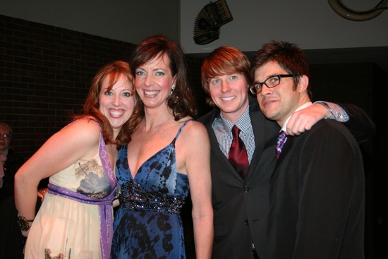 Tory Ross, Allison Janney, Justin Bohon and Stephen Oremus Photo