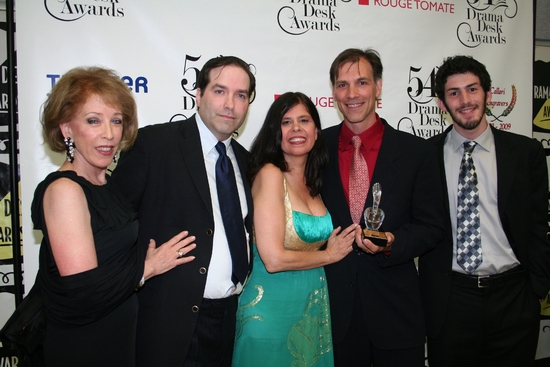 Jane Goldman, Peter Martin, Angelo Fraboni, Dayle Reyfel and 
Dave Klasko Photo