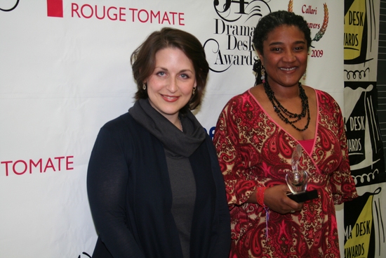 Mandy Greenfield and Lynn Nottage - Outstanding Play: Ruined by Lynn Nottage Photo
