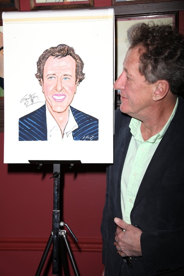 Photo Coverage: EXIT THE KING's Geoffrey Rush Joins Sardi's WALL OF FAME Image
