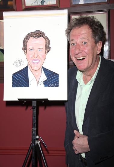 Photo Coverage: EXIT THE KING's Geoffrey Rush Joins Sardi's WALL OF FAME Image