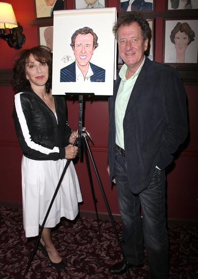 Photo Coverage: EXIT THE KING's Geoffrey Rush Joins Sardi's WALL OF FAME Image