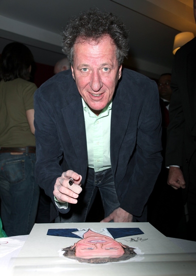 Photo Coverage: EXIT THE KING's Geoffrey Rush Joins Sardi's WALL OF FAME Image