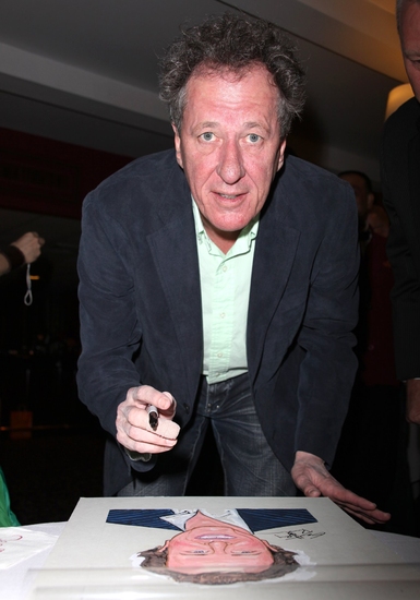 Photo Coverage: EXIT THE KING's Geoffrey Rush Joins Sardi's WALL OF FAME Image