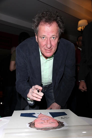 Photo Coverage: EXIT THE KING's Geoffrey Rush Joins Sardi's WALL OF FAME Image