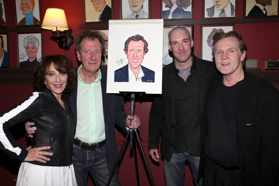 Photo Coverage: EXIT THE KING's Geoffrey Rush Joins Sardi's WALL OF FAME Image