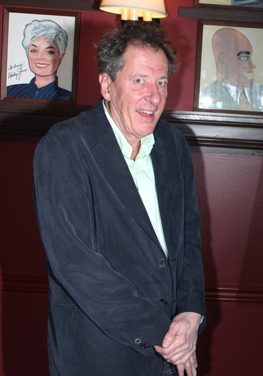 Photo Coverage: EXIT THE KING's Geoffrey Rush Joins Sardi's WALL OF FAME 