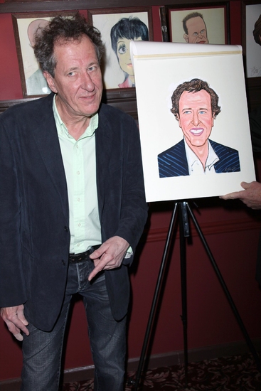 Photo Coverage: EXIT THE KING's Geoffrey Rush Joins Sardi's WALL OF FAME Image