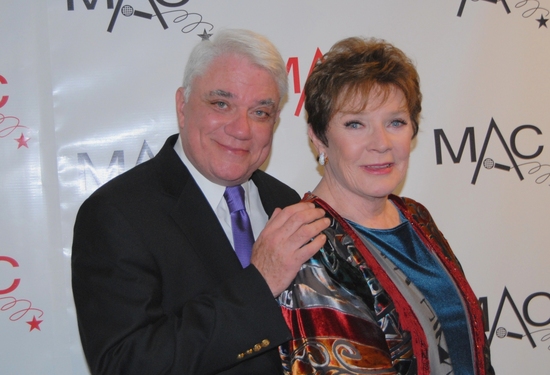Rex Reed and Polly Bergen-Lifetime Achievement Award Photo
