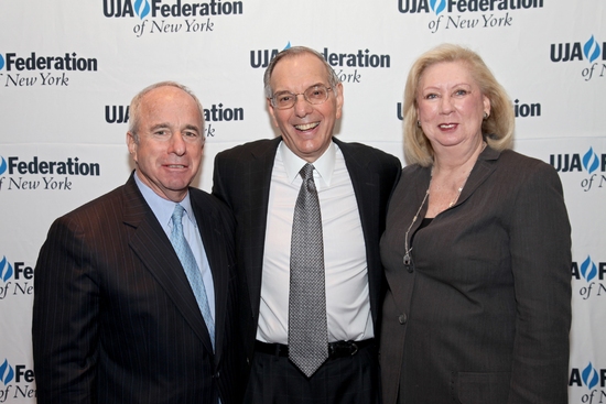 John Ruskay, Roy Furman, and Jane Friedman Photo
