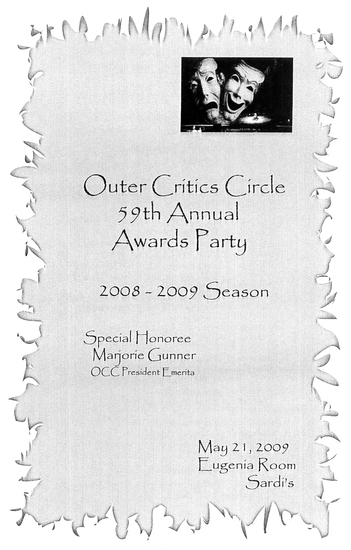 Photo Coverage: 59th Annual Outer Critics Circle Awards Image
