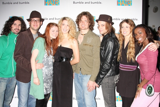 Photo Coverage: 'HAIR' Celebrates New Broadway Cast Recording at Bumble and bumble! Image