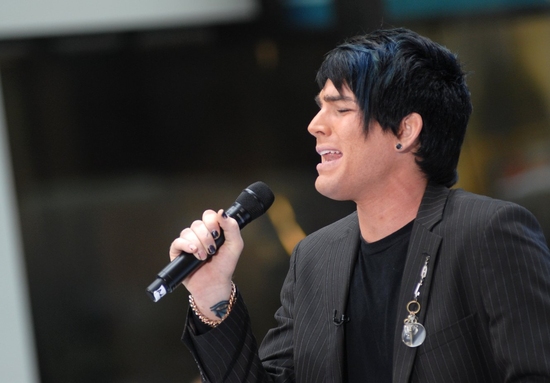 Photo Coverage: 'IDOL' Stars Kris Allen and Adam Lambert Visit NBC's Today Show Image