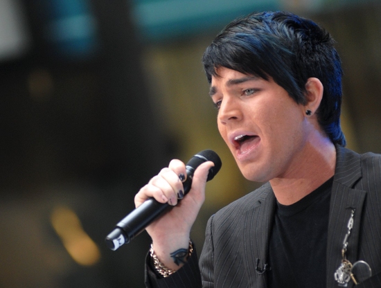 Photo Coverage: 'IDOL' Stars Kris Allen and Adam Lambert Visit NBC's Today Show Image