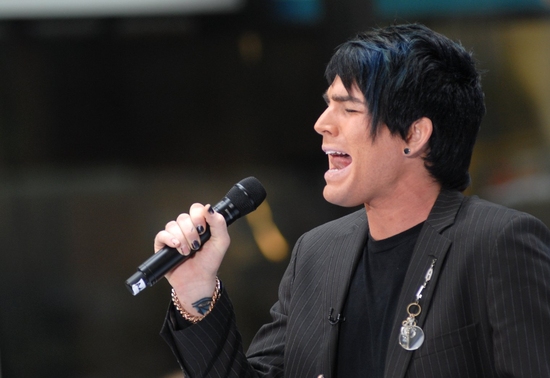 Photo Coverage: 'IDOL' Stars Kris Allen and Adam Lambert Visit NBC's Today Show Image