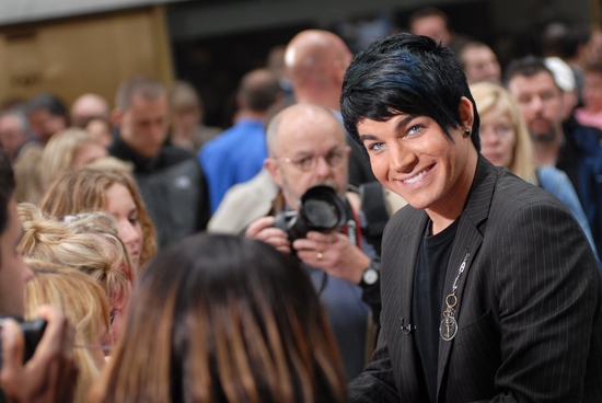 Photo Coverage: 'IDOL' Stars Kris Allen and Adam Lambert Visit NBC's Today Show Image