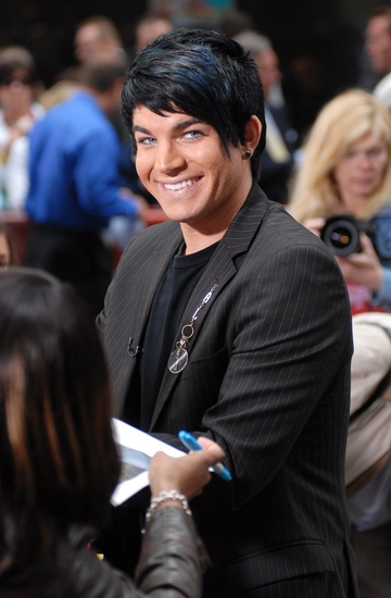 Photo Coverage: 'IDOL' Stars Kris Allen and Adam Lambert Visit NBC's Today Show Image
