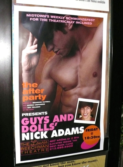 Photo Flash: GUYS AND DOLLS' Nick Adams Visits 'The After Party' Image