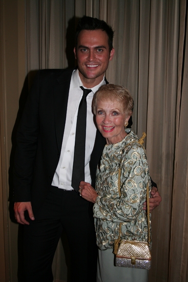 Cheyenne Jackson and Jane Powell Photo