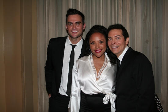 Cheyenne Jackson, Lynn Whitfield and Michael Feinstein Photo