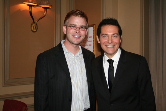 John Proulx (Pre Show Entertainment) and Michael Feinstein Photo