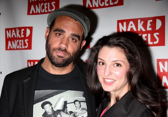 Bobby Cannavale and opening night guest Photo