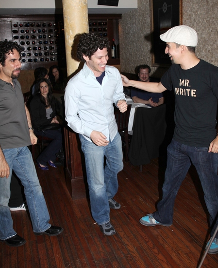Photo Coverage: Lin-Manuel Miranda Portrait Unveiled At Tony's DiNapoli Image
