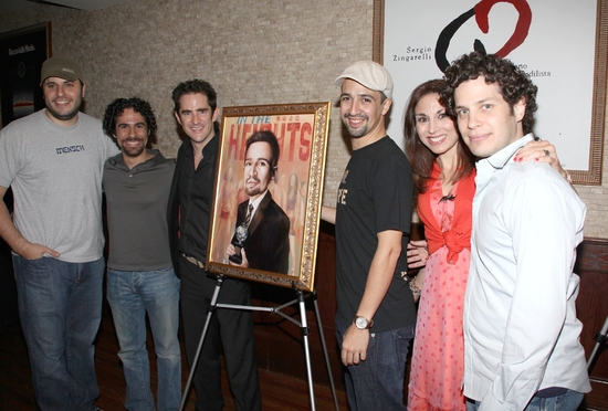 Photo Coverage: Lin-Manuel Miranda Portrait Unveiled At Tony's DiNapoli Image