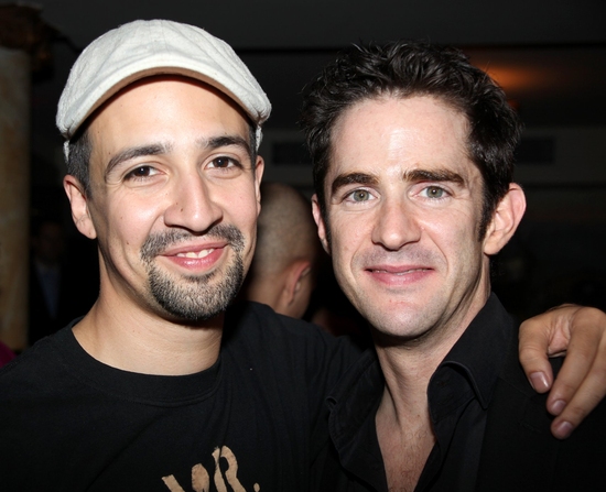Photo Coverage: Lin-Manuel Miranda Portrait Unveiled At Tony's DiNapoli Image