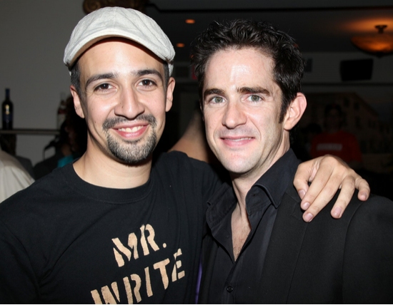 Photo Coverage: Lin-Manuel Miranda Portrait Unveiled At Tony's DiNapoli Image