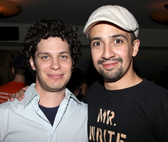 Photo Coverage: Lin-Manuel Miranda Portrait Unveiled At Tony's DiNapoli Image