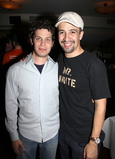 Photo Coverage: Lin-Manuel Miranda Portrait Unveiled At Tony's DiNapoli Image