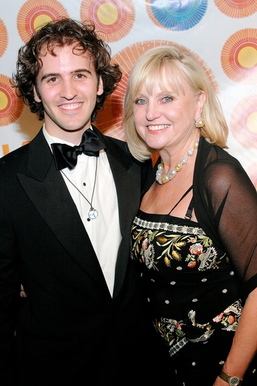 Andy Sandberg and his mother, Mary Rosenzweig Photo