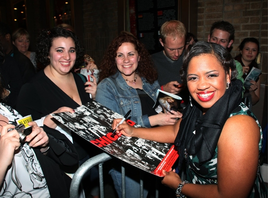 Photo Coverage: CHICAGO Welcomes Chandra Wilson - Arrivals and Stage Door Fun! Image