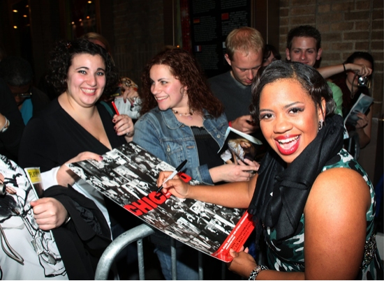 Photo Coverage: CHICAGO Welcomes Chandra Wilson - Arrivals and Stage Door Fun! Image