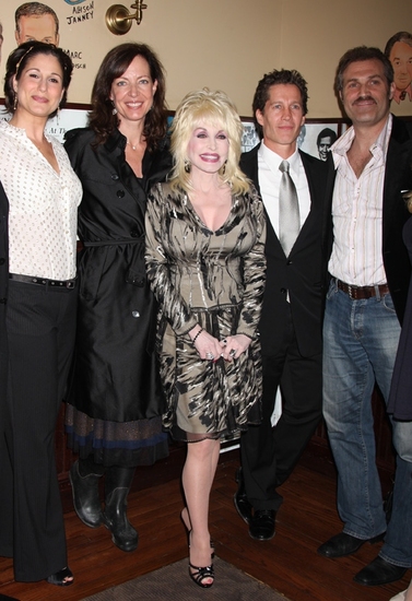Stephanie J. Block, Allison Janney, Dolly Parton, Bruce Bozzi, Jr. and Marc Kudisch Photo