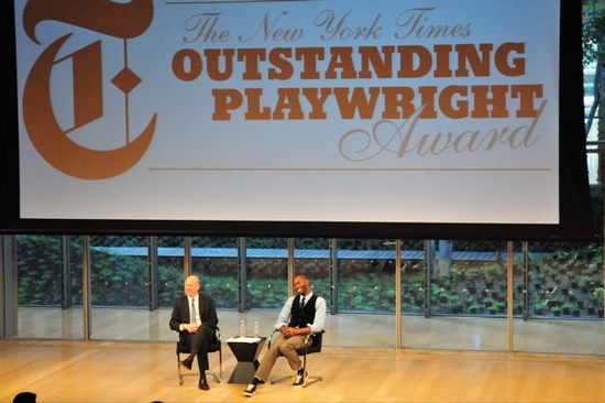 Photo Flash: Tarell Alvin McCraney Honored With The New York Times Outstanding Playwright Award Image