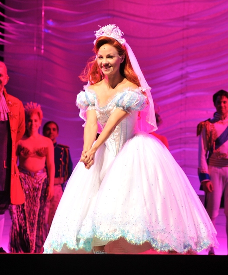 Photo Coverage: Chelsea Morgan Stock and Drew Seeley Take Their Bows in Disney's THE LITTLE MERMAID Image