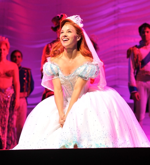 Photo Coverage: Chelsea Morgan Stock and Drew Seeley Take Their Bows in Disney's THE LITTLE MERMAID Image