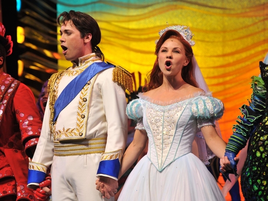 Photo Coverage: Chelsea Morgan Stock and Drew Seeley Take Their Bows in Disney's THE LITTLE MERMAID Image