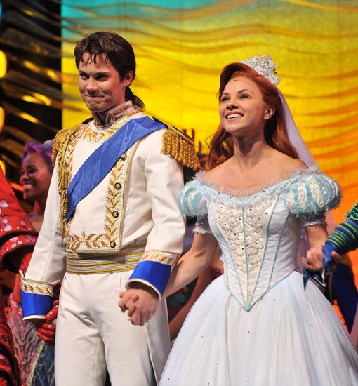 Photo Coverage: Chelsea Morgan Stock and Drew Seeley Take Their Bows in Disney's THE LITTLE MERMAID Image