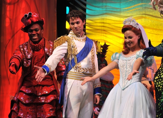 Photo Coverage: Chelsea Morgan Stock and Drew Seeley Take Their Bows in Disney's THE LITTLE MERMAID Image