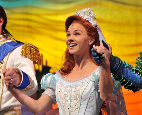 Photo Coverage: Chelsea Morgan Stock and Drew Seeley Take Their Bows in Disney's THE LITTLE MERMAID Image