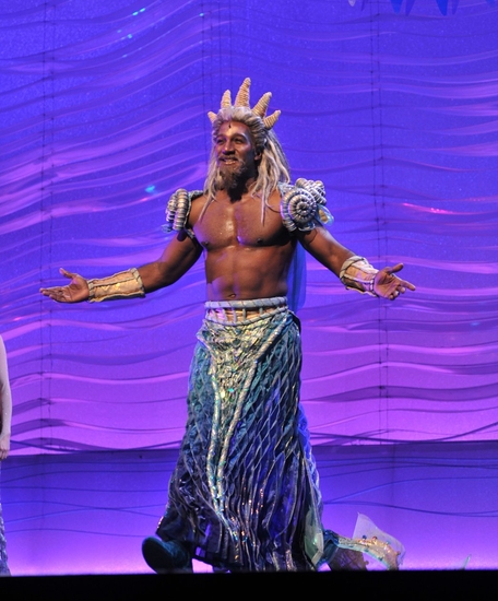 Photo Coverage: Chelsea Morgan Stock and Drew Seeley Take Their Bows in Disney's THE LITTLE MERMAID Image