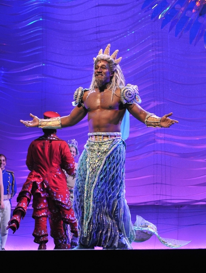 Photo Coverage: Chelsea Morgan Stock and Drew Seeley Take Their Bows in Disney's THE LITTLE MERMAID Image