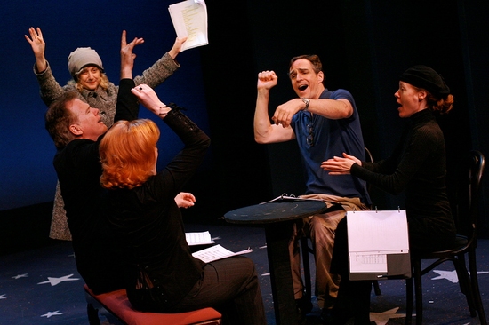 Photo Flash: Musicals in Mufti's HIGH SPIRITS In Rehearsal, Opens Tonight 6/12 Image