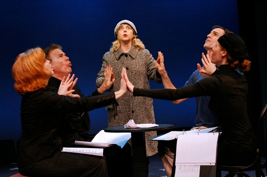 Photo Flash: Musicals in Mufti's HIGH SPIRITS In Rehearsal, Opens Tonight 6/12 Image