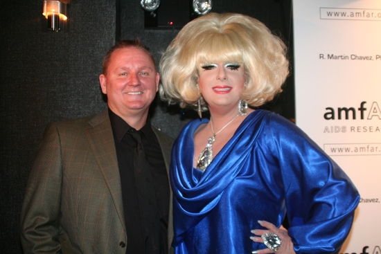 Kevin Frost and Lady Bunny Photo