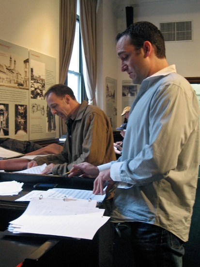 Photo Flash: In Rehearsal With GREED THE MUSICAL! Image